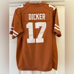 Dicker the Kicker Texas Jersey Medium